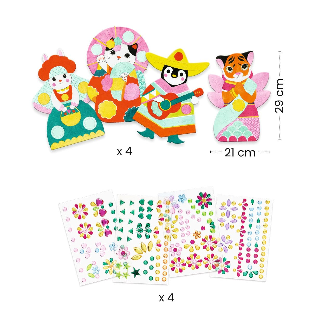 Djeco kreativ eske, Rhinsten