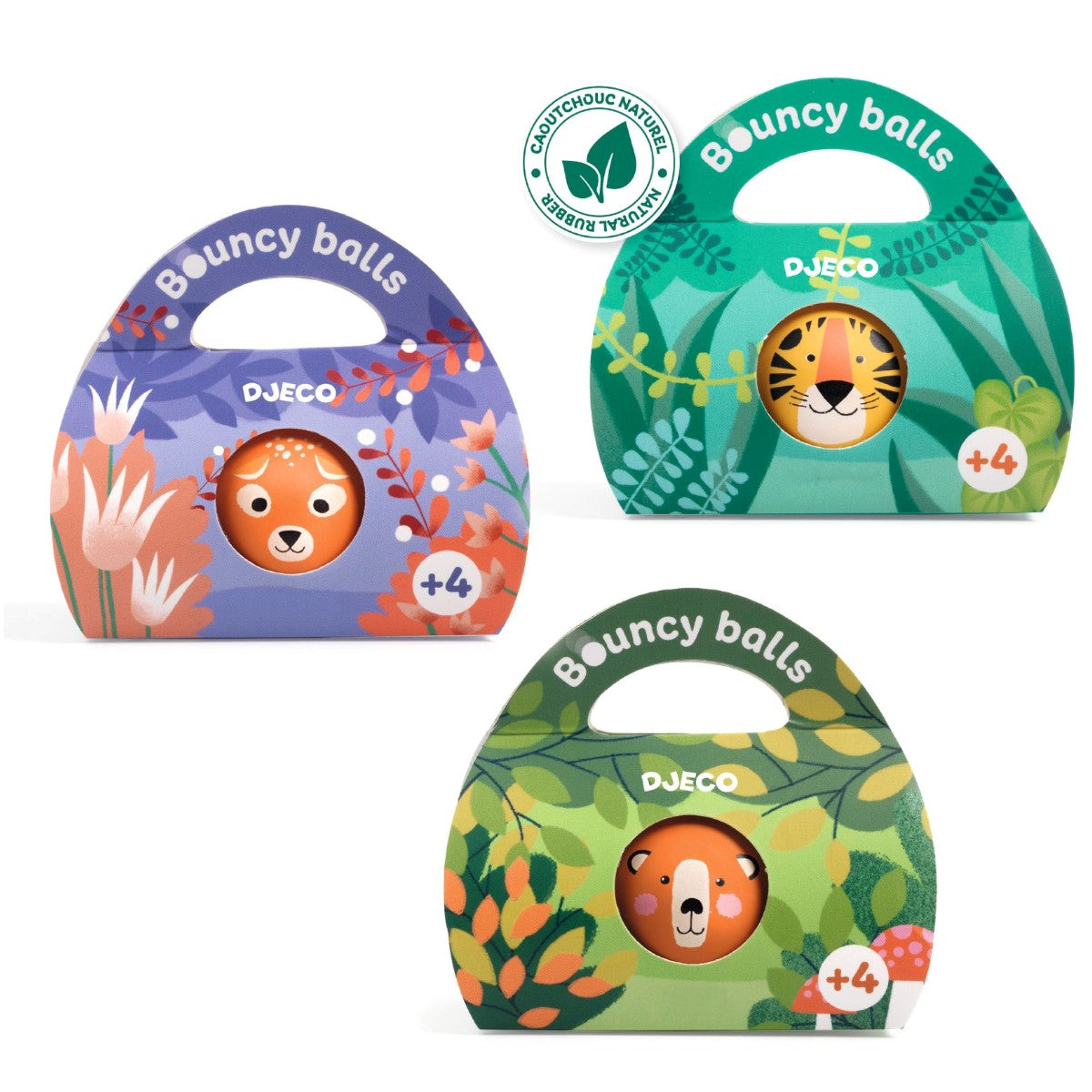 Djeco hoppeball, Wild - ass. varianter