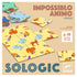 Djeco Sologic Impossiblo Animo spil med brikker til børn
