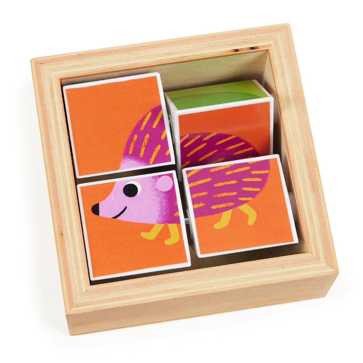 Djeco Vendepuslespil i tre m. klodser