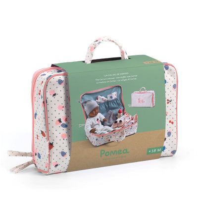 Djeco Pomea, Cerises koffert inkl. dukke