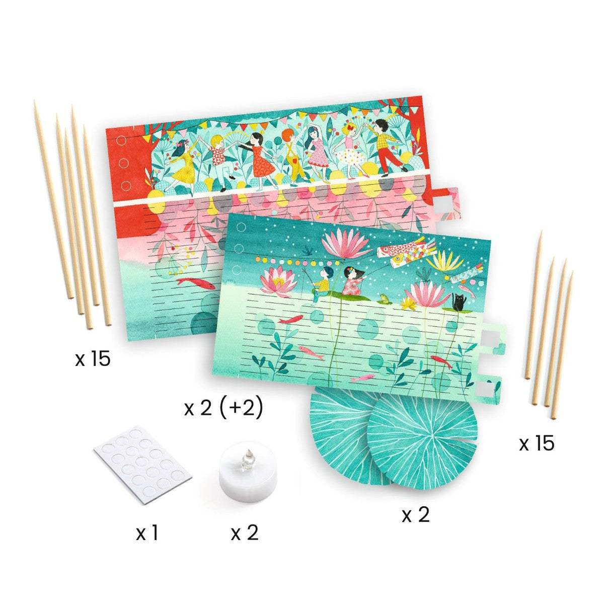 Djeco DIY - Lamper, Ildfluens dans