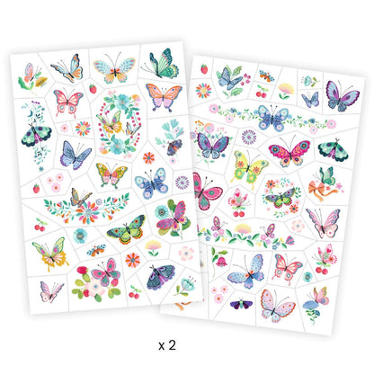 Djeco tatoveringer, Sommerfugler