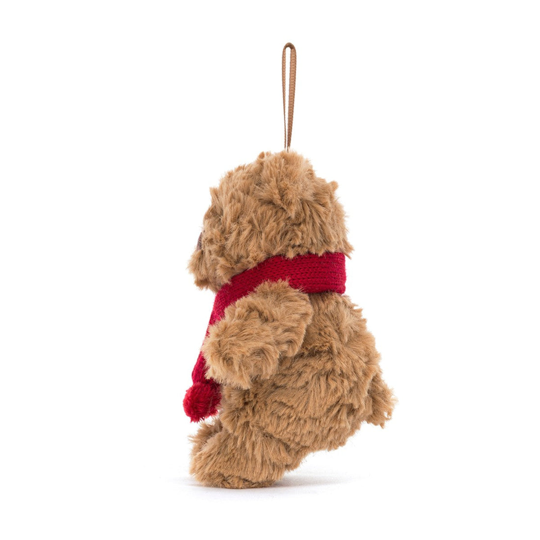 Jellycat julepynt, Bashful bjørn Bartholomew til oppheng - 12 cm