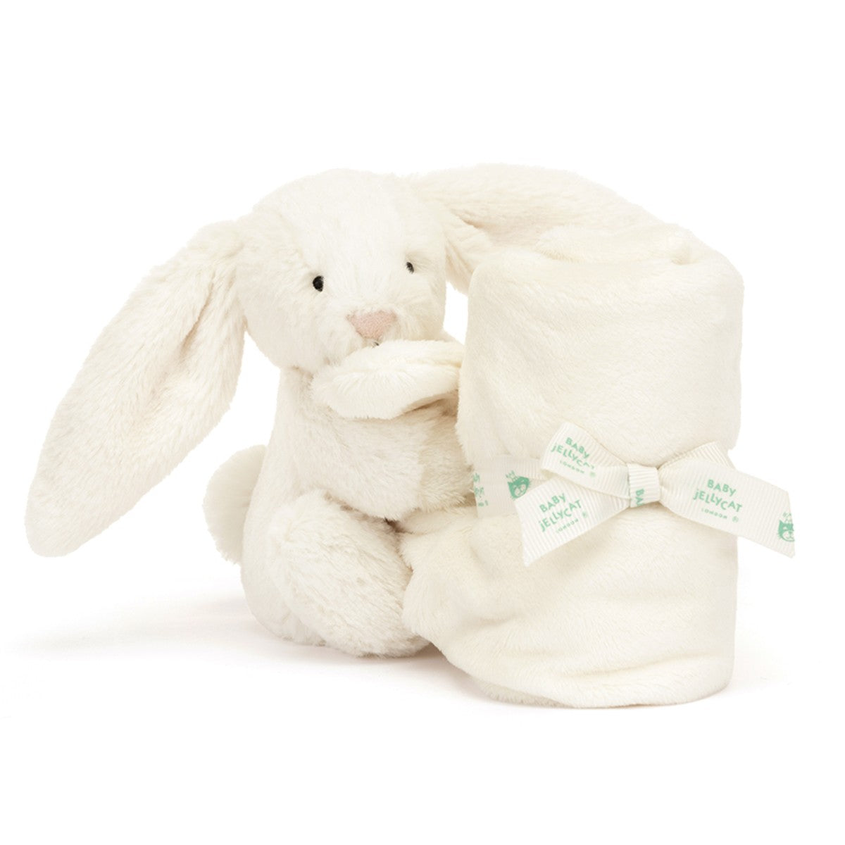 Baby Jellycat kosedyr, Bashful koseklut - Cream kanin
