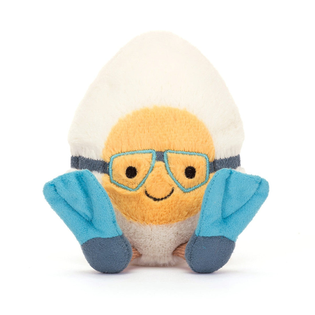 Jellycat kosedyr, Amuseable egg m. dykkerutstyr - 14 cm