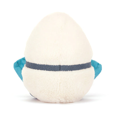 Jellycat kosedyr, Amuseable egg m. dykkerutstyr - 14 cm