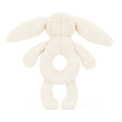 Baby Jellycat rangle, Kanin, krem - 15 cm