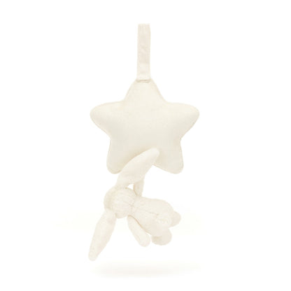 Baby Jellycat spilledåse, Bashful kanin - Cream