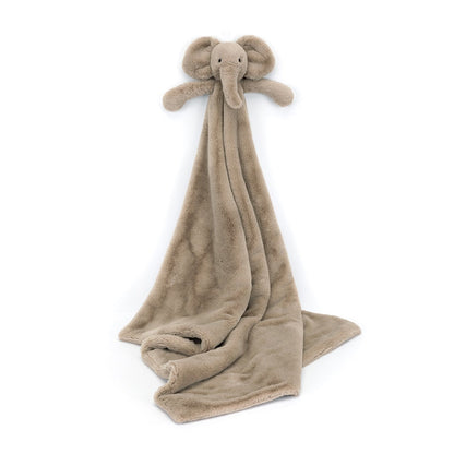 Baby Jellycat teppe i gaveeske, Smudge elefant -  56 x 70 cm