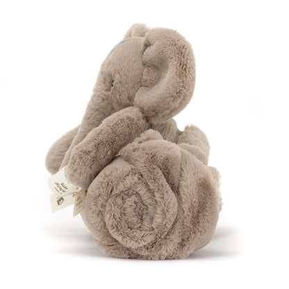 Baby Jellycat teppe i gaveeske, Smudge elefant -  56 x 70 cm