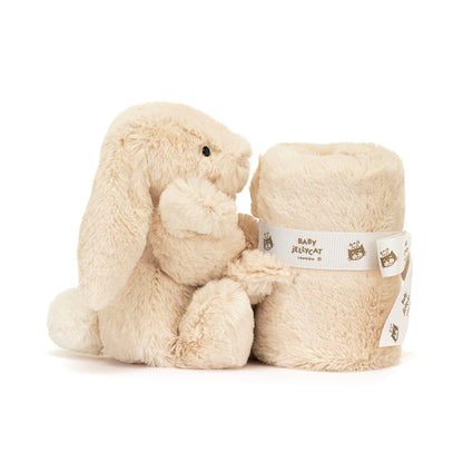 Baby Jellycat Luxe koseklut i gaveeske, Willow kanin