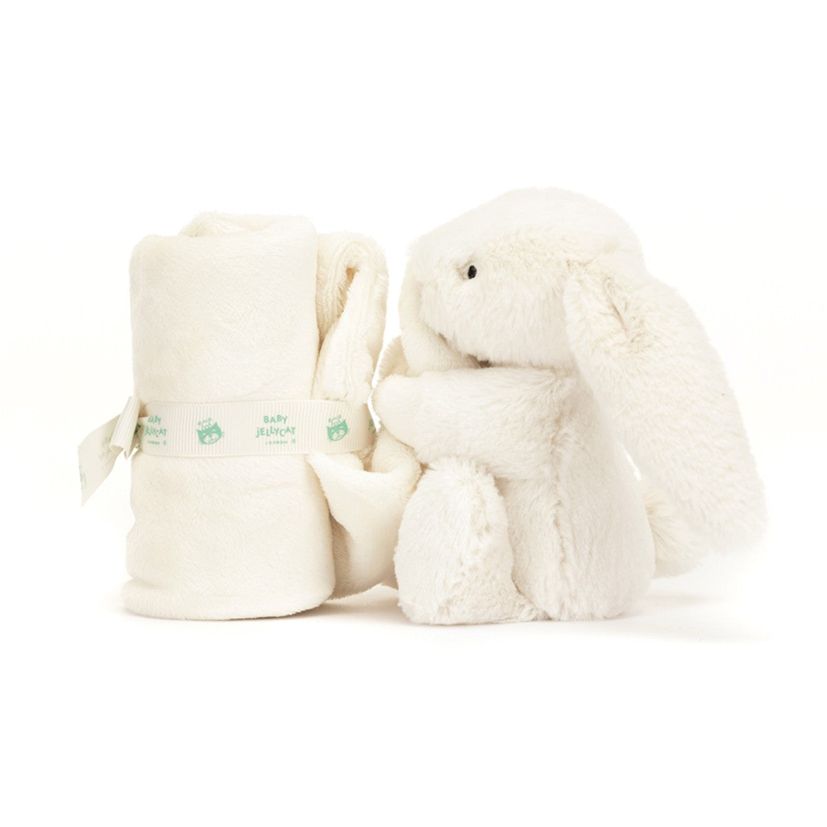 Baby Jellycat kosedyr, Bashful koseklut - Cream kanin