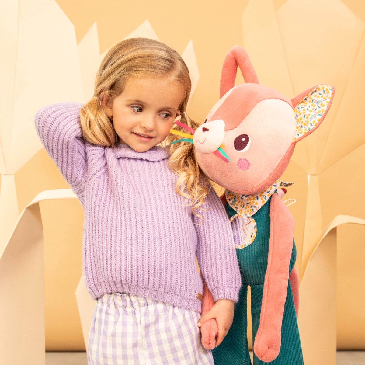 Lilliputiens aktivitetsleketøy, Gigantkatten Jeanne - 87 cm