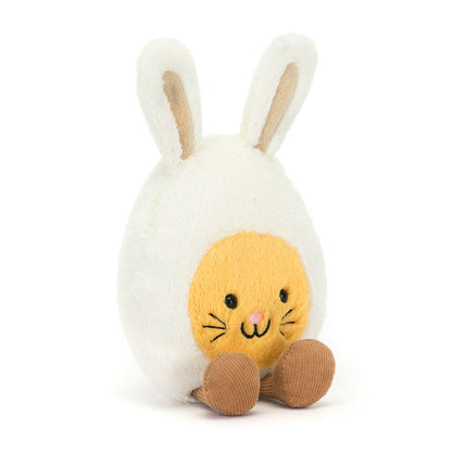 Jellycat bamse, Amuseable egg, Kanin - 14 cm