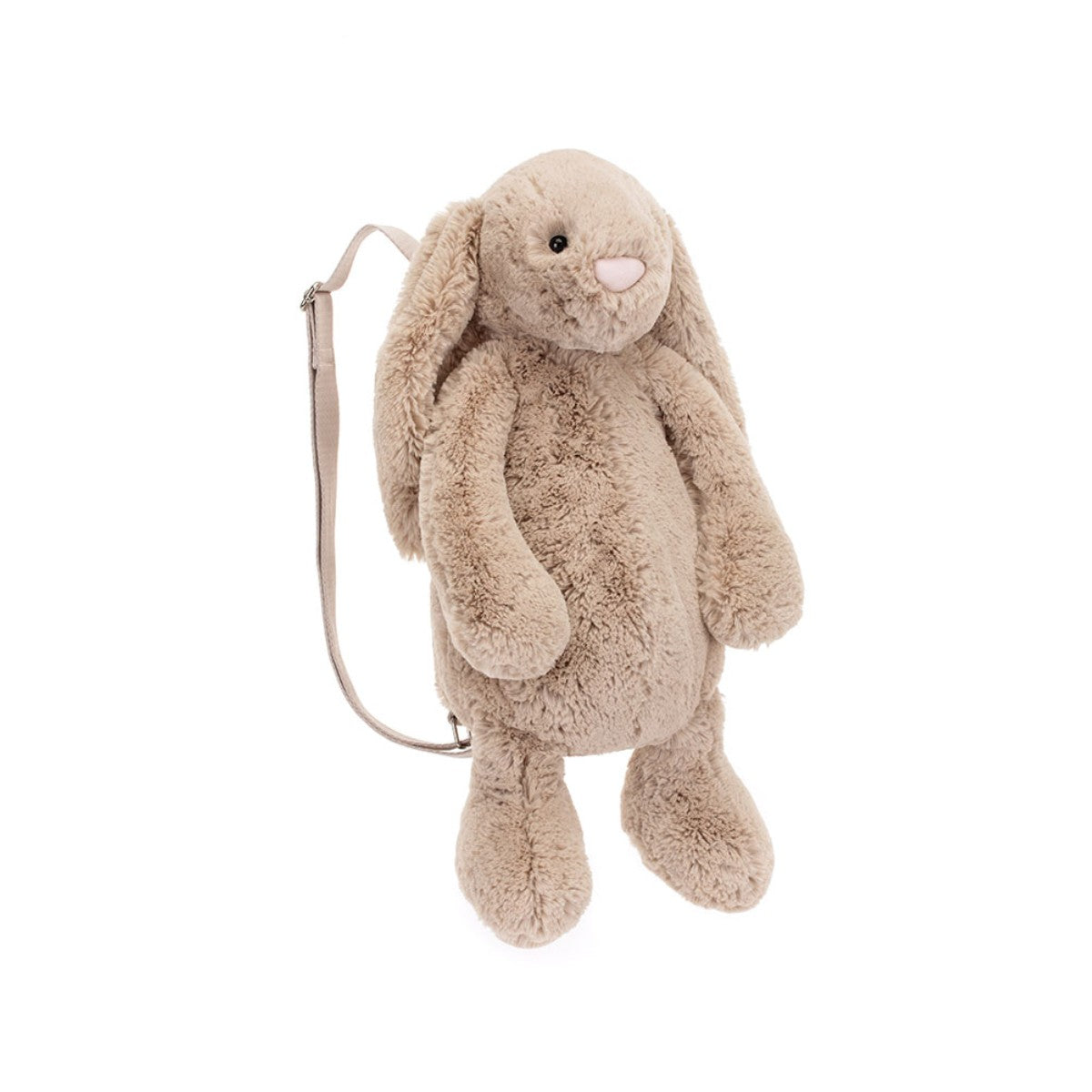 Jellycat bamse, Bashful kanin, Beige rygsekk - 32 cm