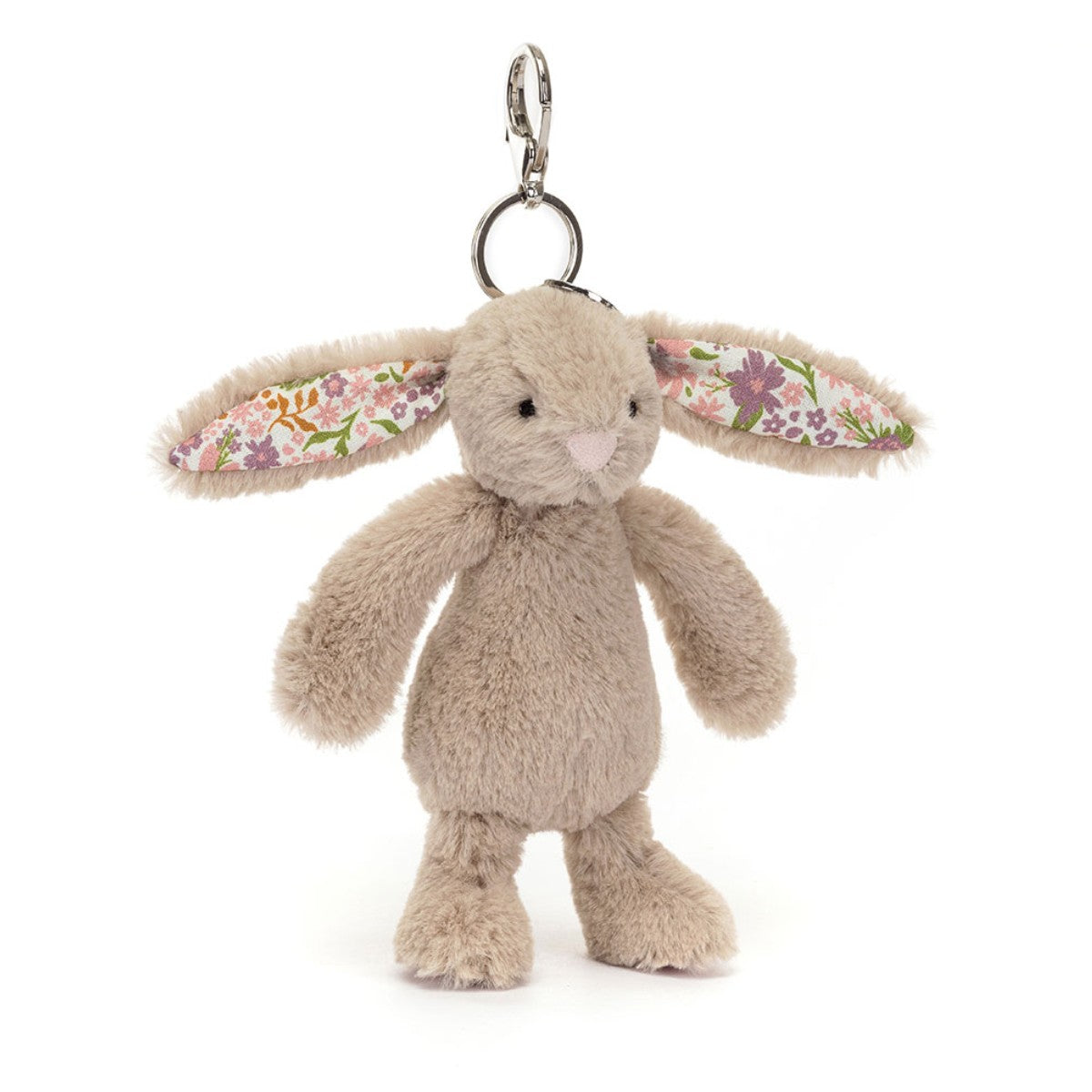Jellycat nøkkelring, Bashful anheng til vesken - Meadow kanin