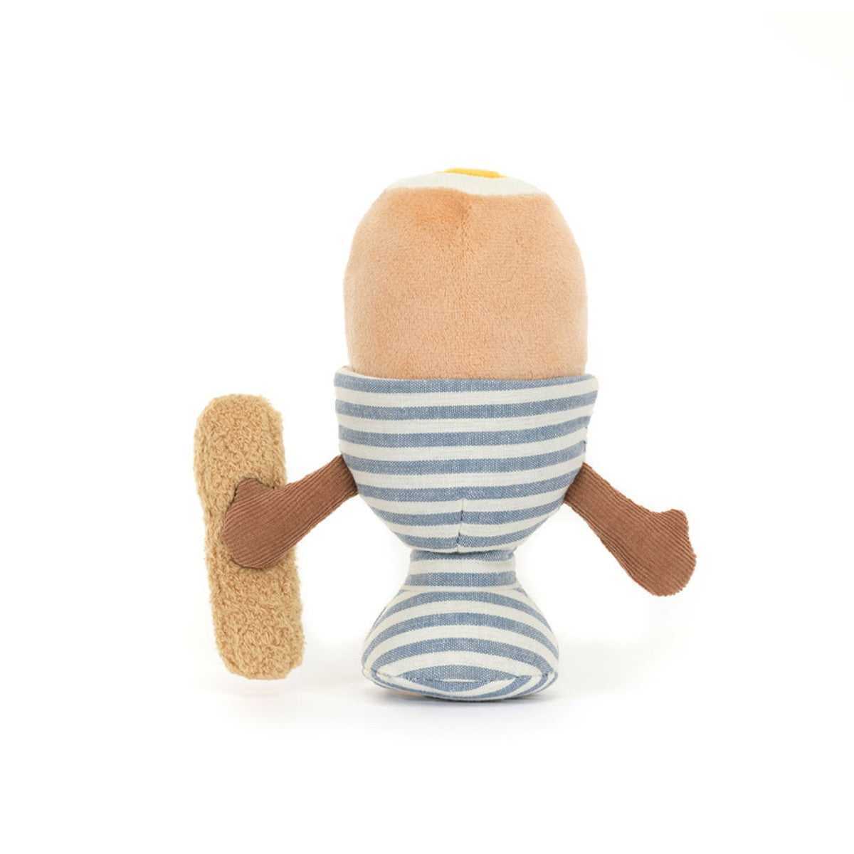 Jellycat bamse, Amuseable æg, Bløtkokt egg med brød - 16 cm