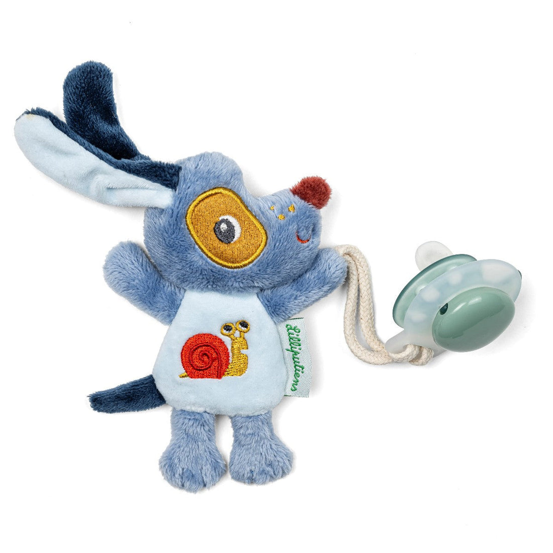 Lilliputiens Finn-smokken-tilbehør, Jules venn med plass til smokk