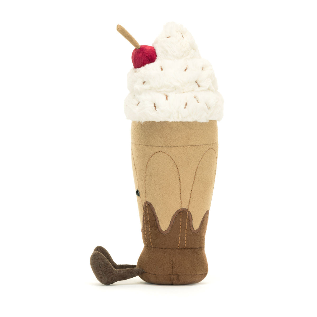 Jellycat kosedyr, Food drink, Amuseables Milkshake - 27 cm