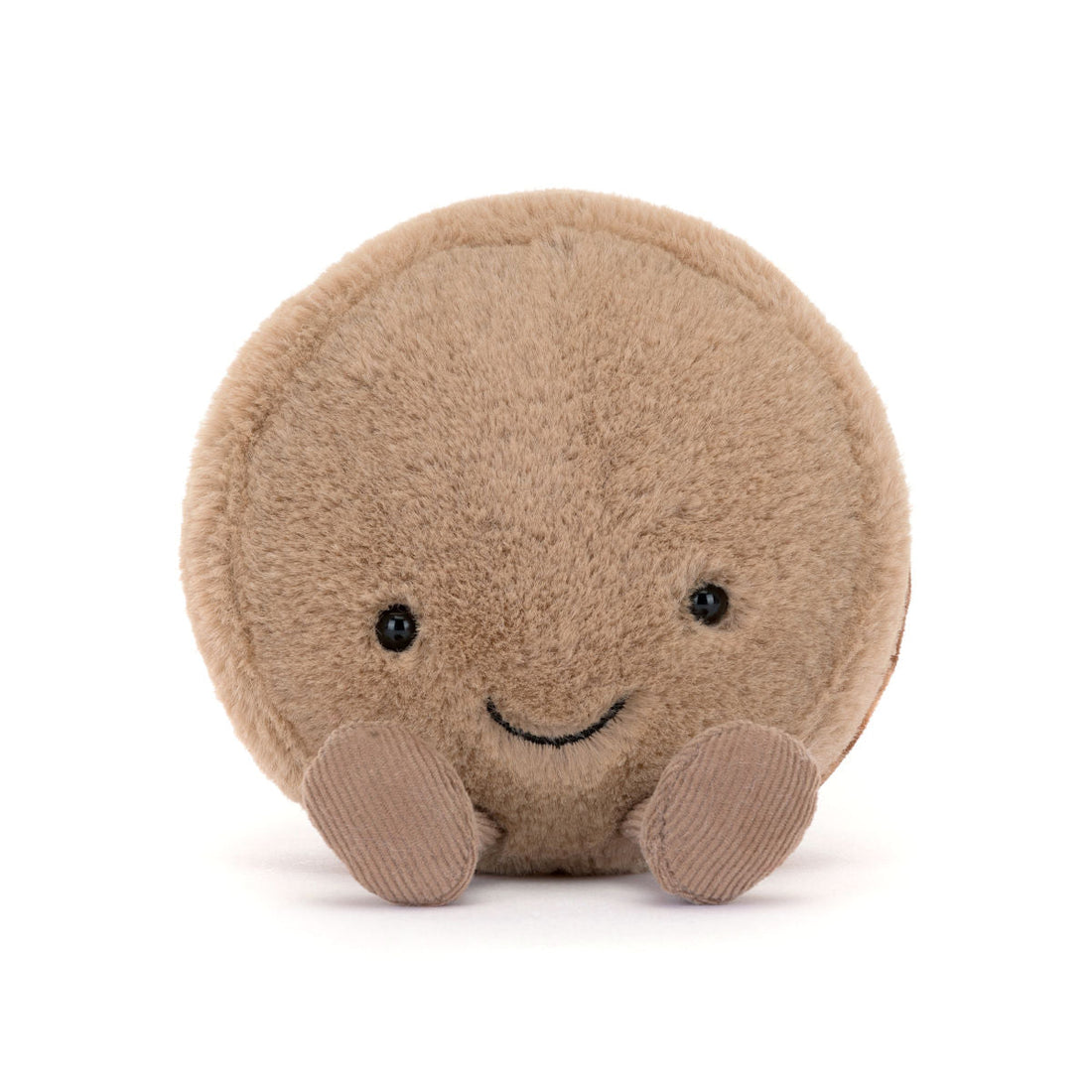 Jellycat kosedyr, Food bake, Amuseables Mona Macaron Sjokolade – 12 cm
