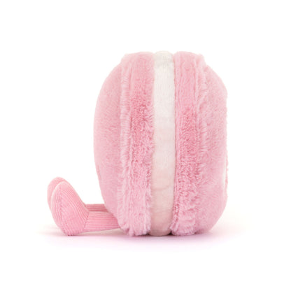 Jellycat kosedyr, Food bake, Amuseables Mia Macaron jordbær - 12 cm