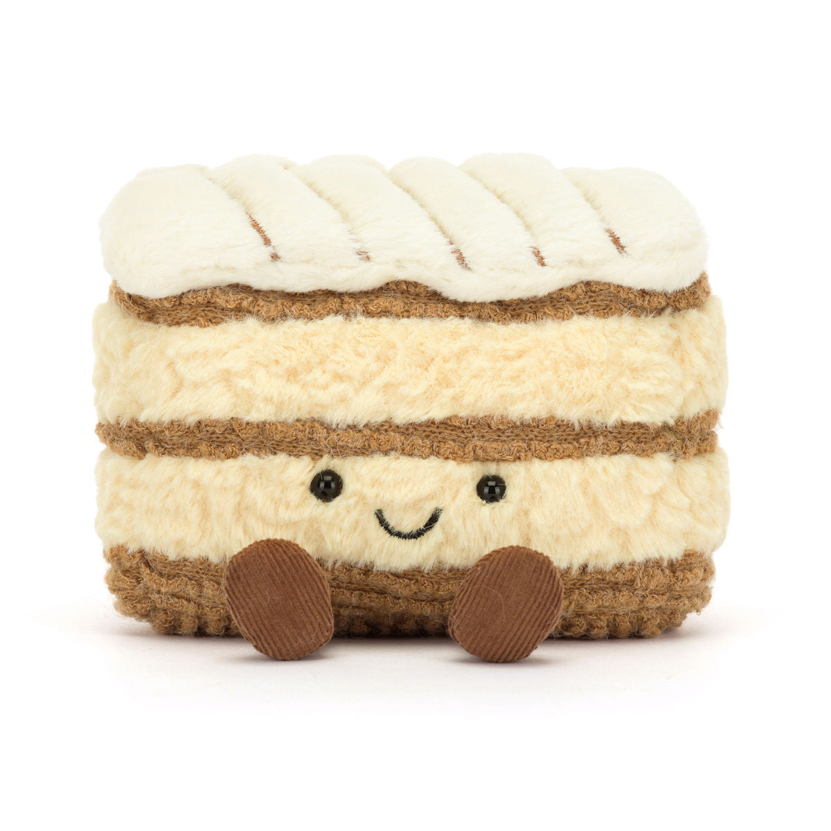 Jellycat kosedyr, Food bake, Amuseables Millie Mille Feuillie - 12 cm