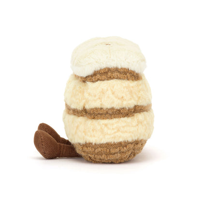 Jellycat kosedyr, Food bake, Amuseables Millie Mille Feuillie - 12 cm