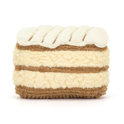Jellycat kosedyr, Food bake, Amuseables Millie Mille Feuillie - 12 cm