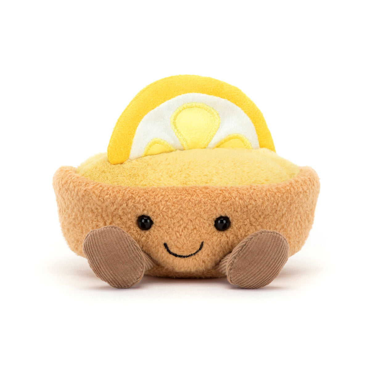 Jellycat bamse, Food bake, Amuseables Collette Tarte Au Citron - 11 cm