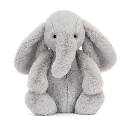 Jellycat bamse, Bashful Luxe, Elefant original - 31 cm
