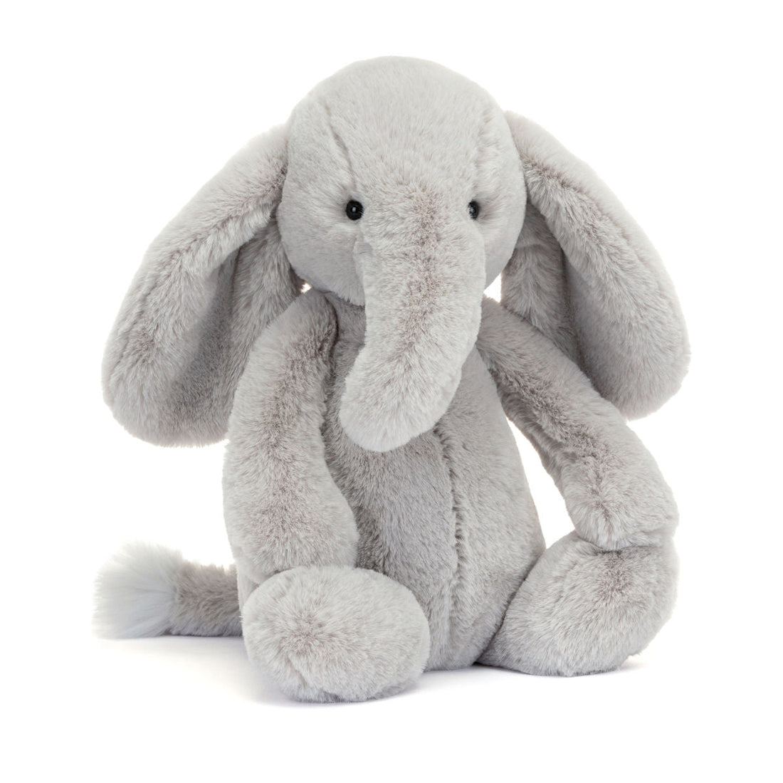Jellycat bamse, Bashful Luxe, Elefant original, 31 cm