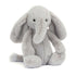 Jellycat bamse, Bashful Luxe, Elefant original, 31 cm