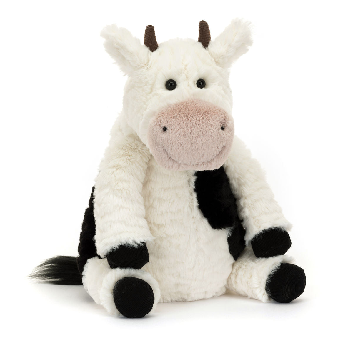 Jellycat kosedyr, Farm, Ku - 24 cm