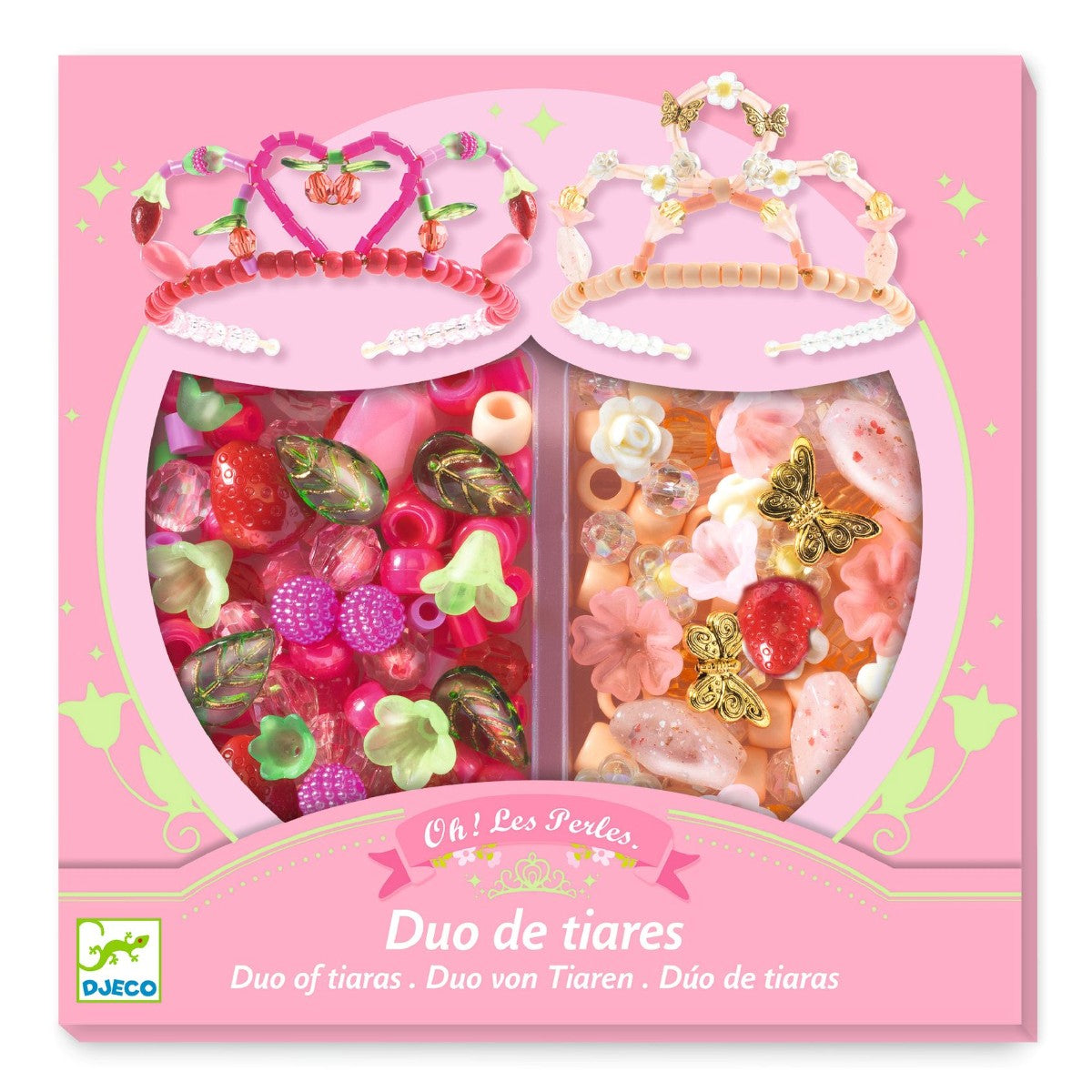 Djeco Perler, diadem rosa