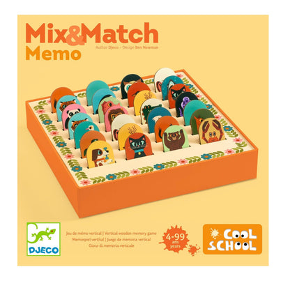 Djeco Spill, Memo mix &amp; match