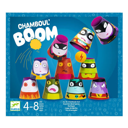 Djeco Bygg og velte, Morsomme ansikter