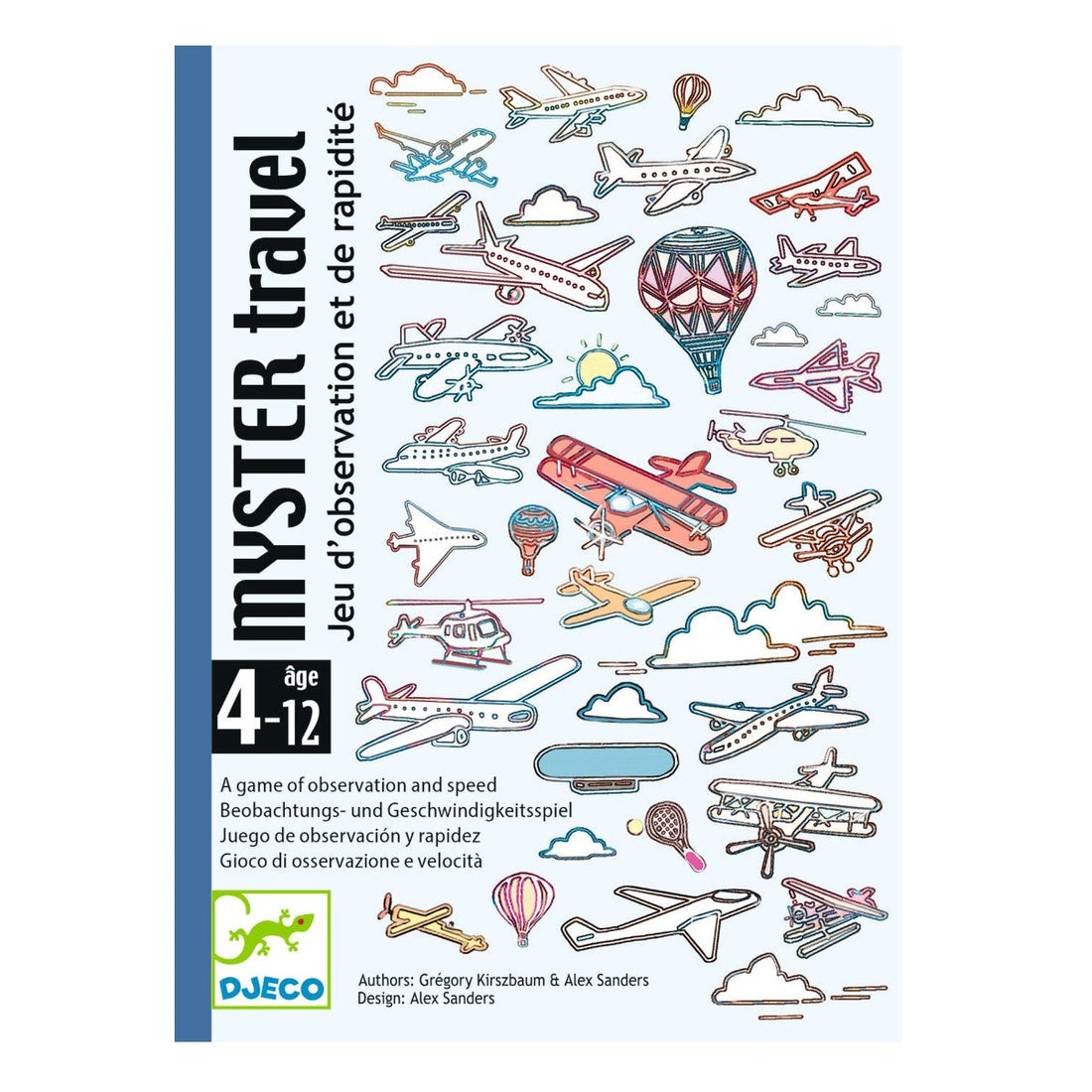Djeco kortspill, Myster travel