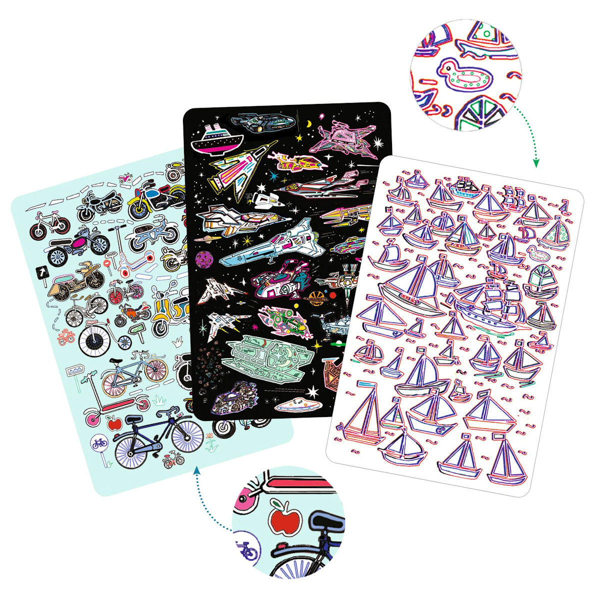 Djeco kortspill, Myster travel