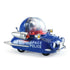 Djeco Crazy Motors Space politi metalbil med figur