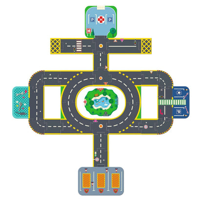 Crazy Motors, veipuslespill Byen - 33 brikker