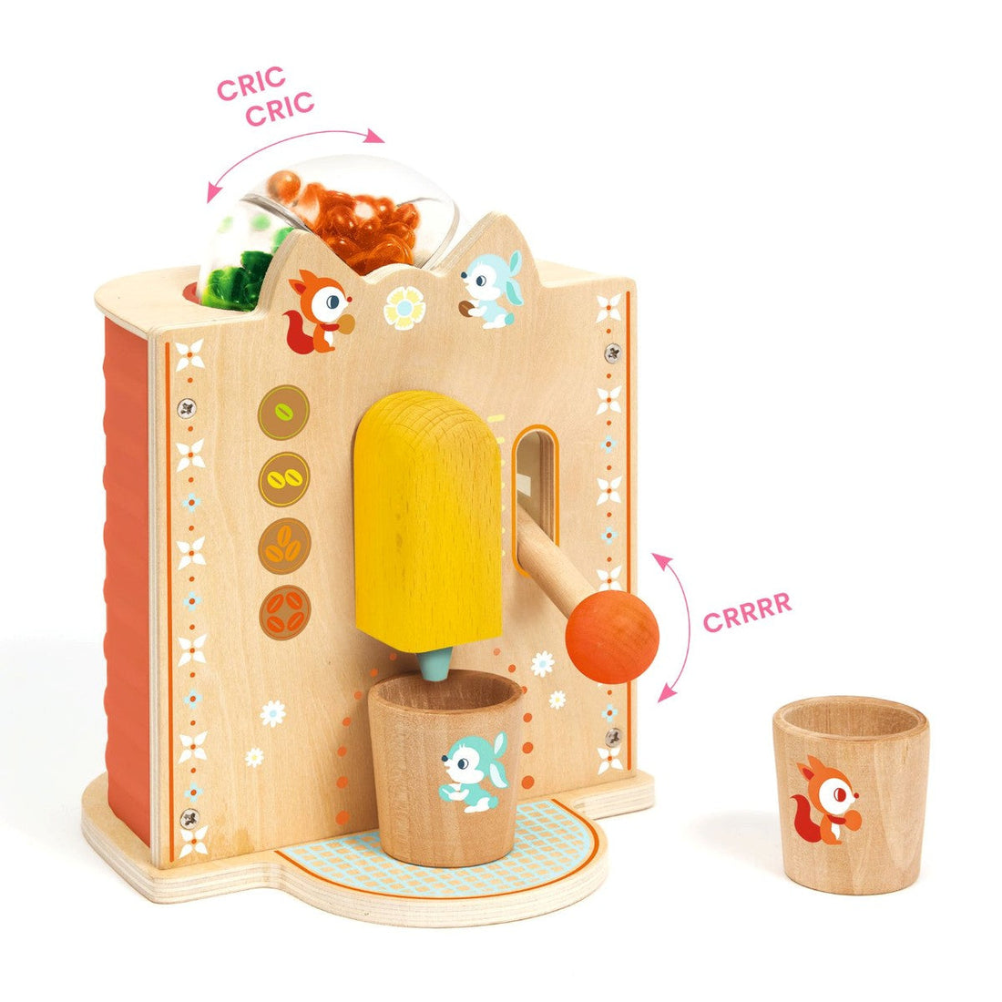 Djeco lekemat, Espresso kaffemaskin