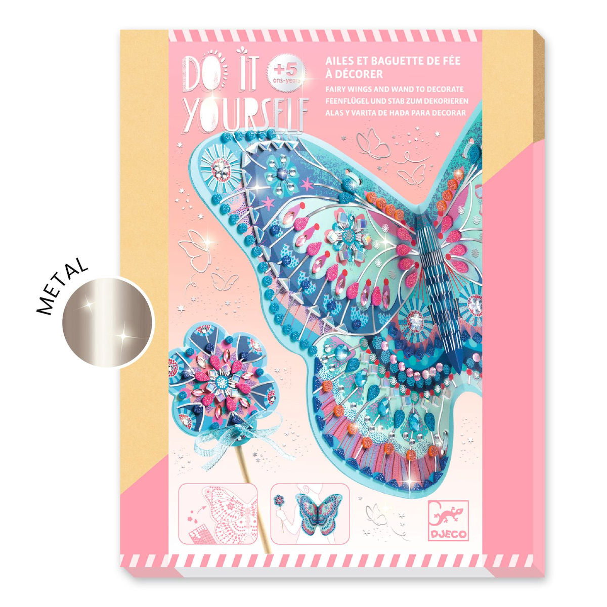 Djeco DIY - Fevinger og tryllestav