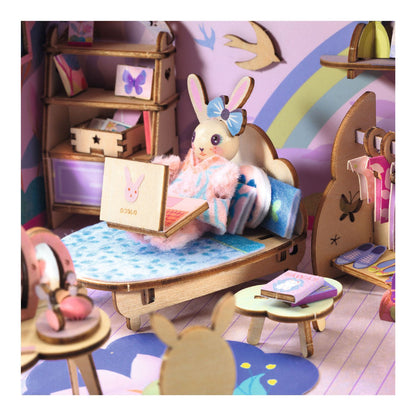 Djeco Mi House, Miniatyrunivers i koffert - Rosie