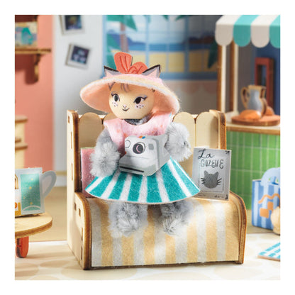 Djeco Mi House, Miniatyrunivers i koffert - Mia