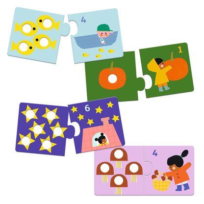 Djeco puslespill duo, Tall