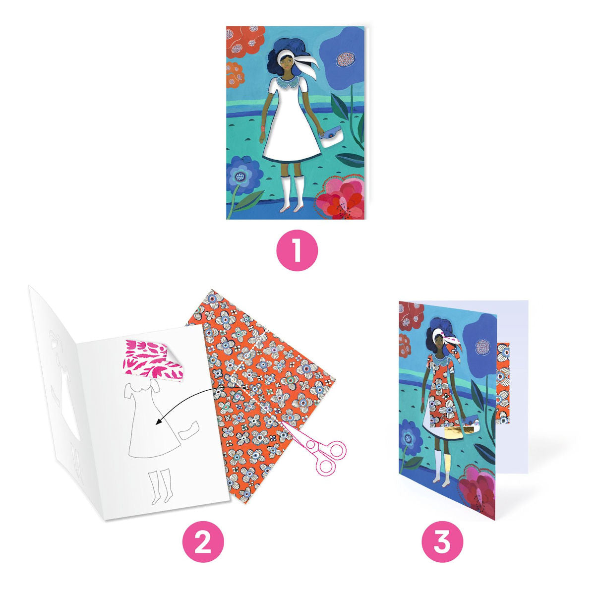 Djeco Kledningsbilder, Trendy klær