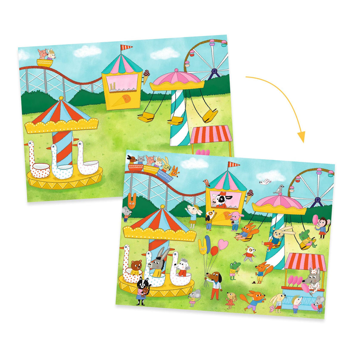 Djeco overføringsbilder, Party Time