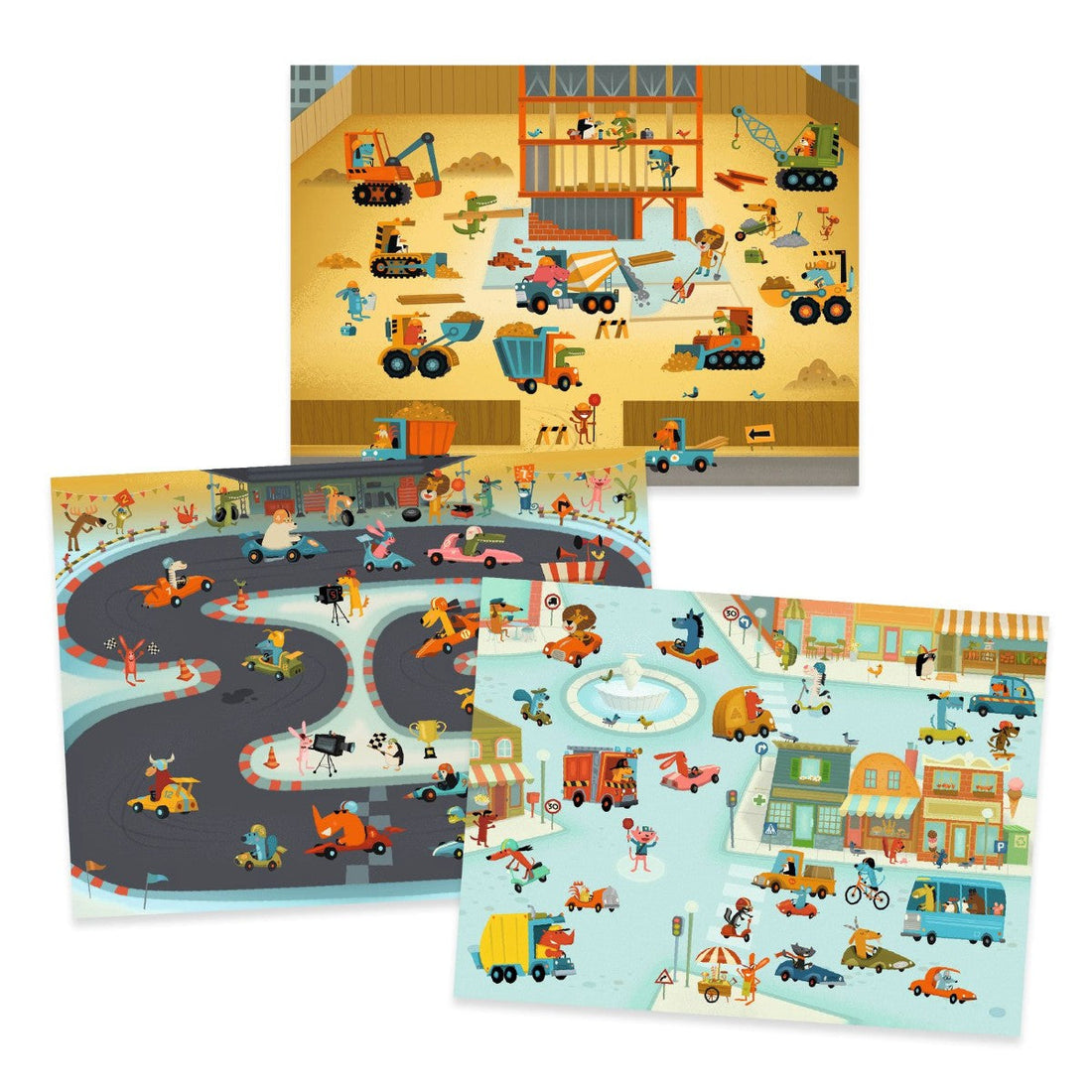 Djeco overføringsbilder, Asfalt