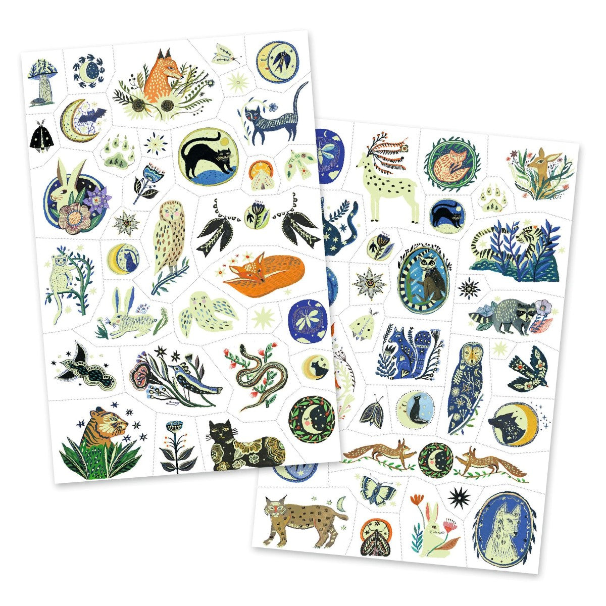 Djeco tatoveringer, Nattens refleksjoner